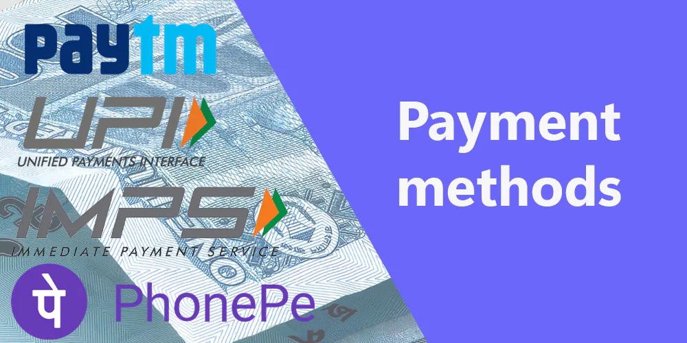 Payment Methods in India